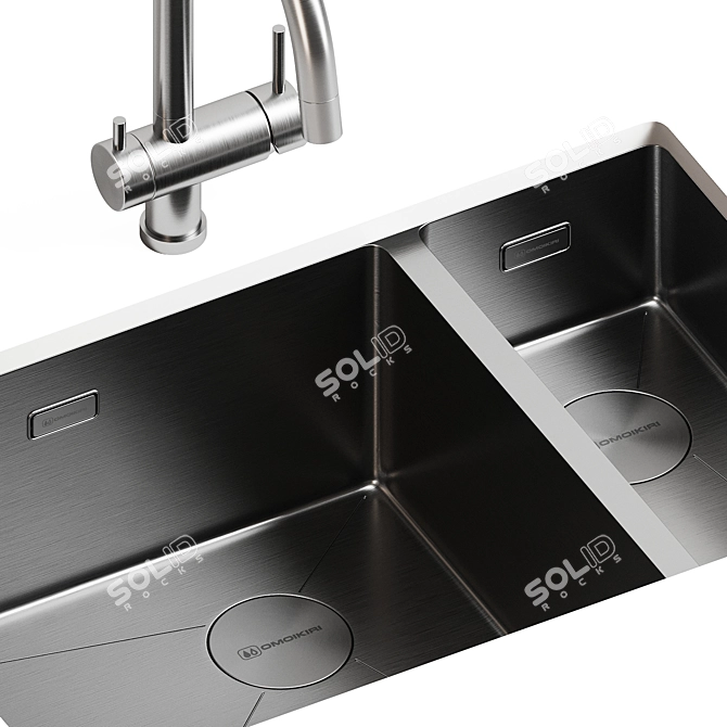  Omoikiri Sinks and Mixers 3D model image 5