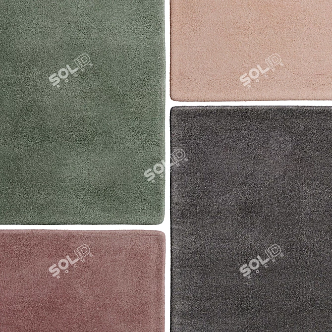 Nest Collection Wool Rug Benuta 3D model image 4