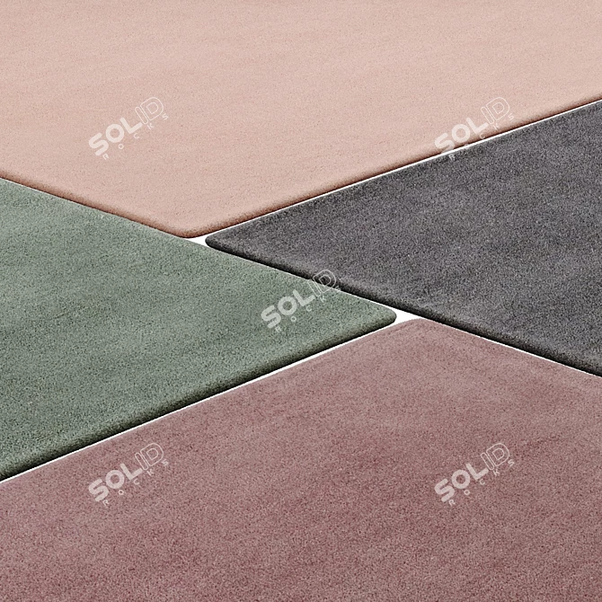 Nest Collection Wool Rug Benuta 3D model image 6