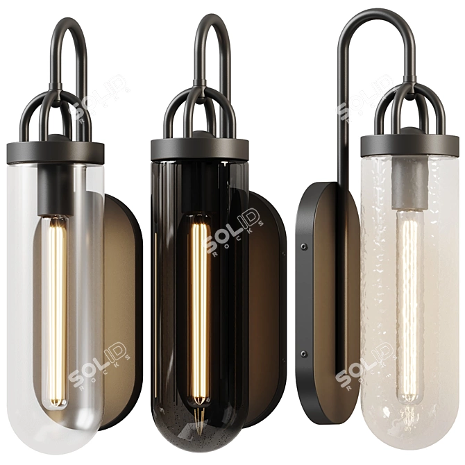 Modern Parisian Lantern Collection 3D model image 1