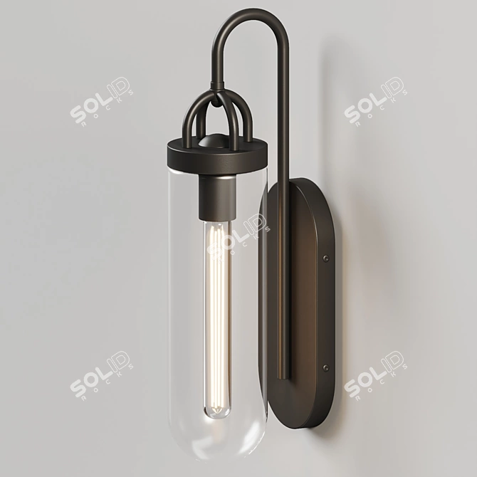 Modern Parisian Lantern Collection 3D model image 3