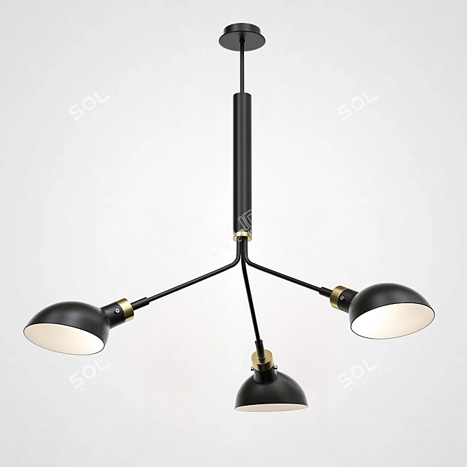 ImperiumLoft OLSANG Pendant Chandelier 3D model image 2