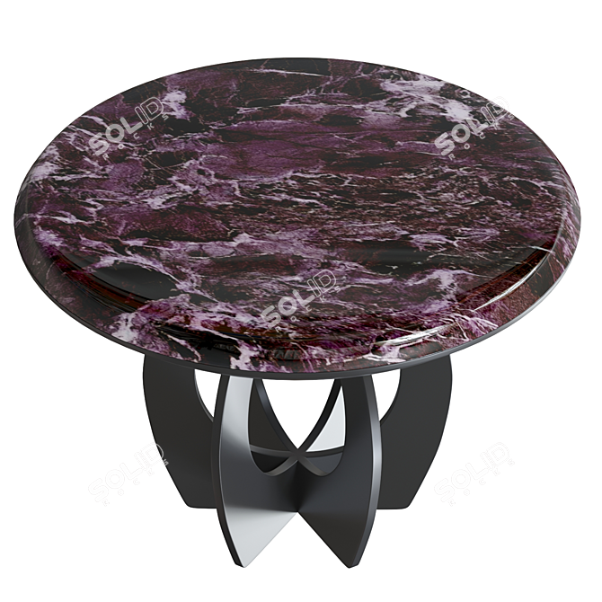 Earthy Boulder Side Table 3D model image 3