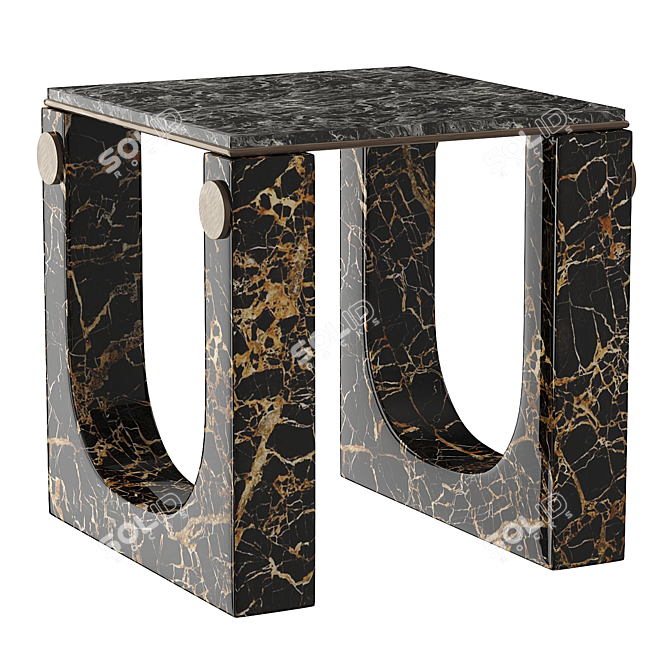 Modern Linkoln Side Table 2014 3D model image 2