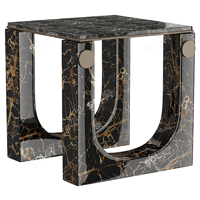 Modern Linkoln Side Table 2014 3D model image 3