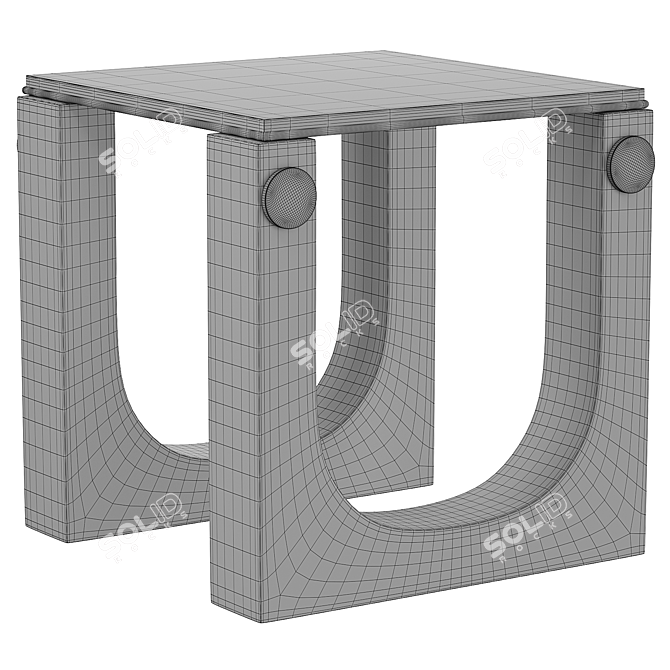 Modern Linkoln Side Table 2014 3D model image 4