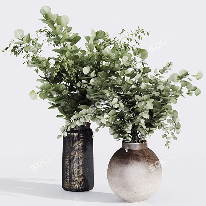  High-Quality Bouquet Indoor Plant 3D model image 3