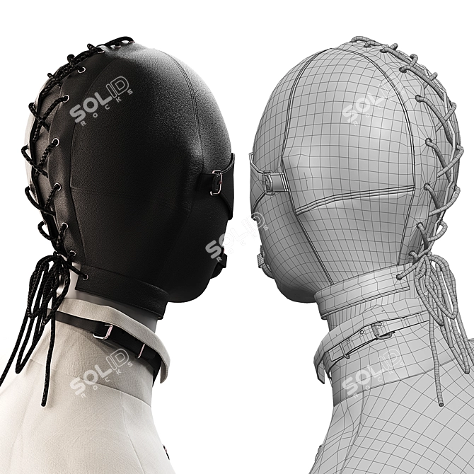 BDSM Themed Mannequins for Display 3D model image 5