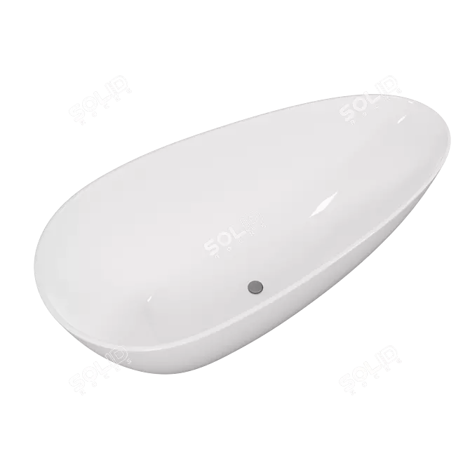 TONI ARTI Trivero Freestanding Bathtub 3D model image 4