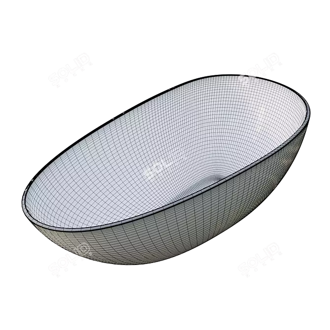 TONI ARTI Trivero Freestanding Bathtub 3D model image 5