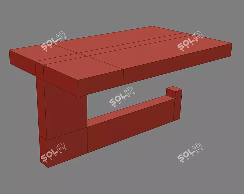 LALIS Collection Paper Holder 3D model image 4