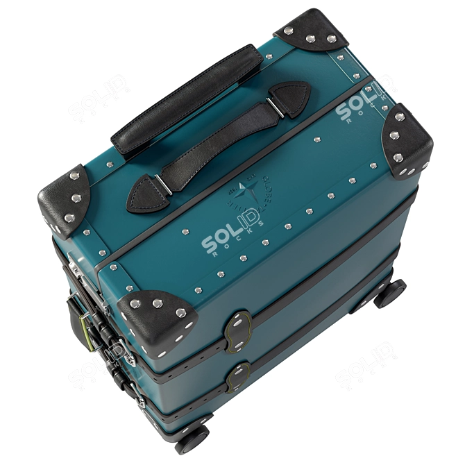 Aston Martin F1 Carry-On: Heritage-Inspired 3D model image 2