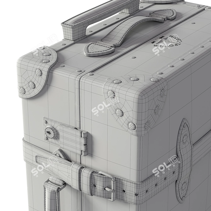 Aston Martin F1 Carry-On: Heritage-Inspired 3D model image 7