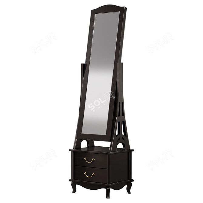  Leset Julietta Floor Mirror 3D model image 1