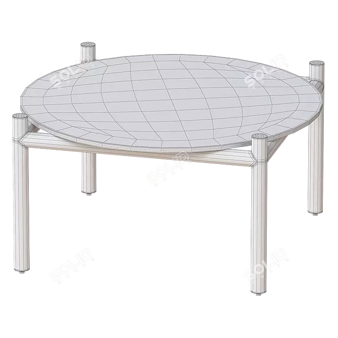 Oscar Coffee Table 2013 3D model image 2