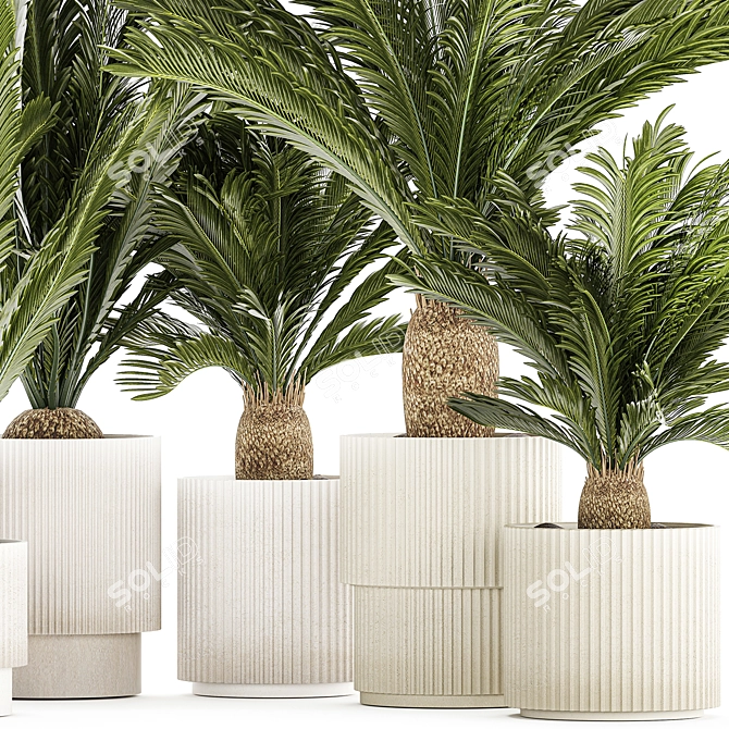 Exotic Plant Collection: Modern Decor 3D model image 3