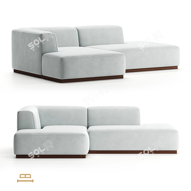 Lance Sofa by Idealbeds 3D model image 1