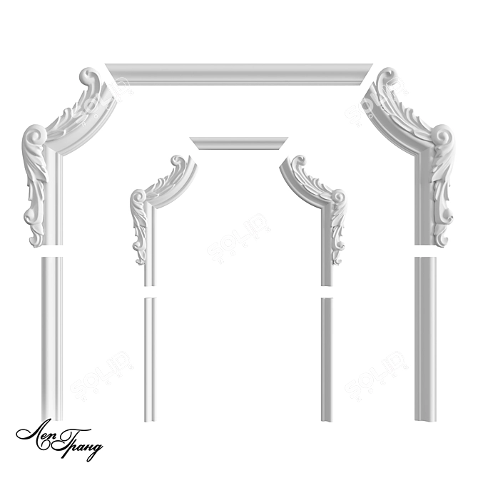 Decor Corners Customized Solutions 3D model image 2