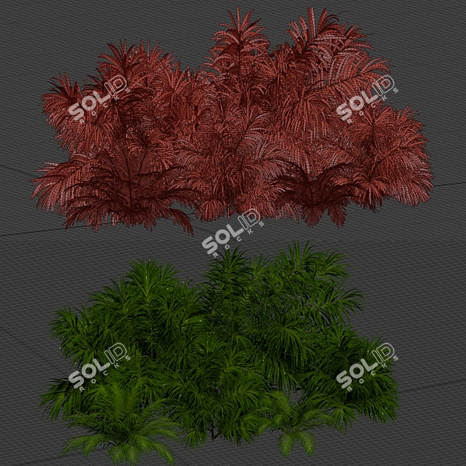 PBR Plants Textures Collection Bundle 3D model image 5