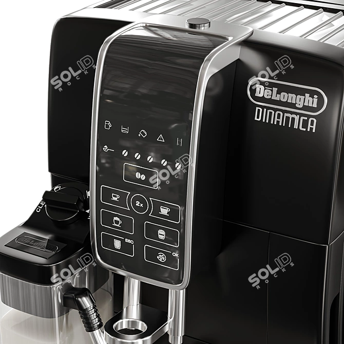 Dinamica ECAM350.15.B Automatic Coffee Maker 3D model image 4