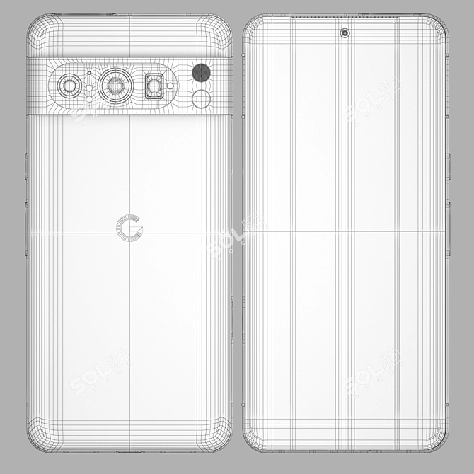 Pixel 8 Pro 3D Model 3D model image 3