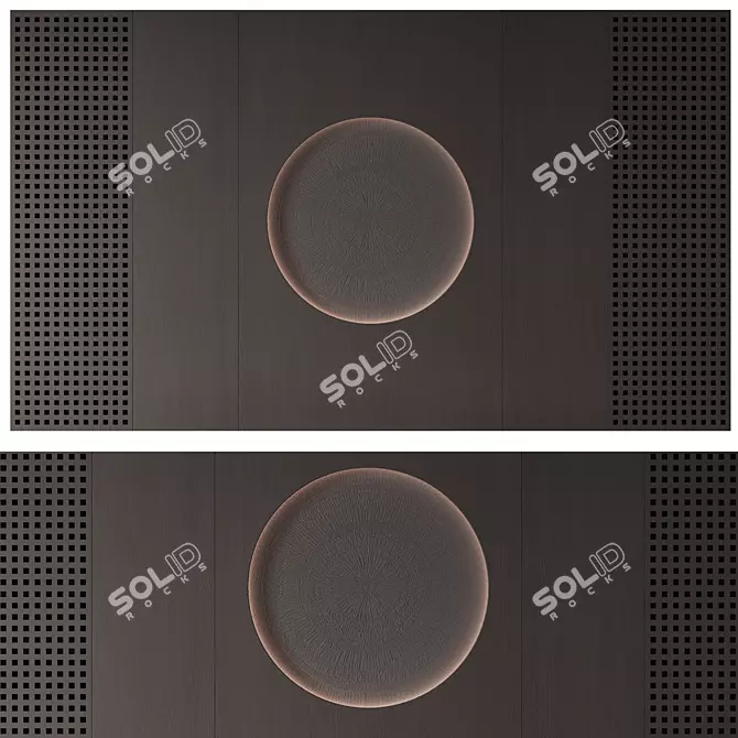 Japanese Style Wall Panel 3D model image 3