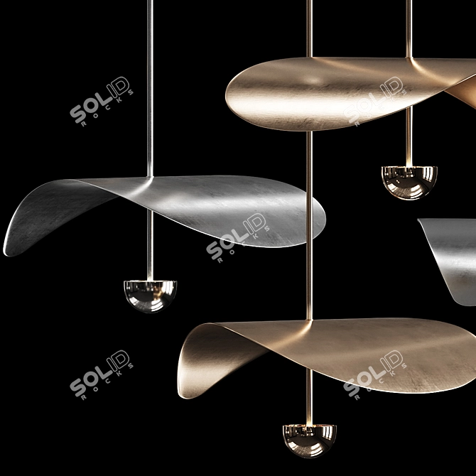 Modern Chic Bonnie Pendant Lighting 3D model image 2