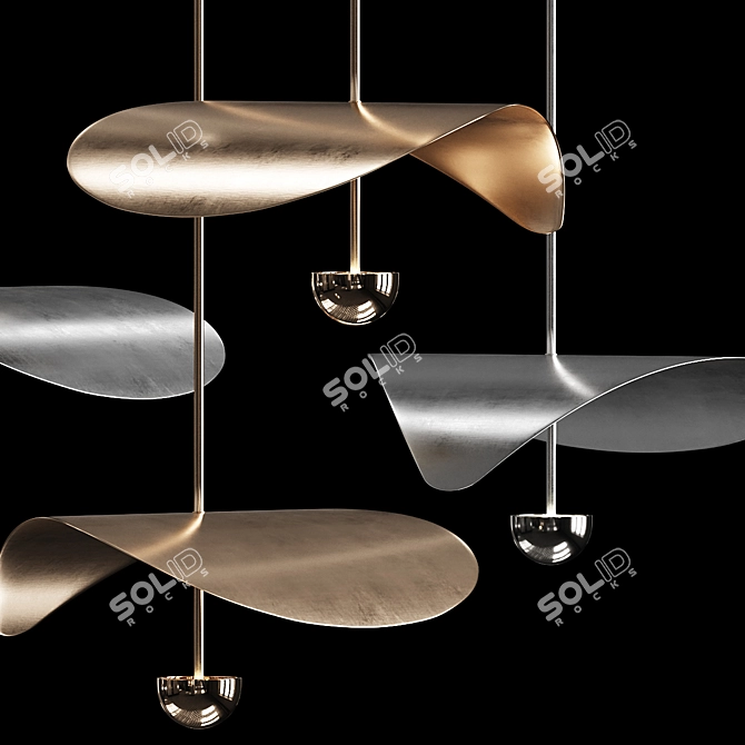 Modern Chic Bonnie Pendant Lighting 3D model image 4