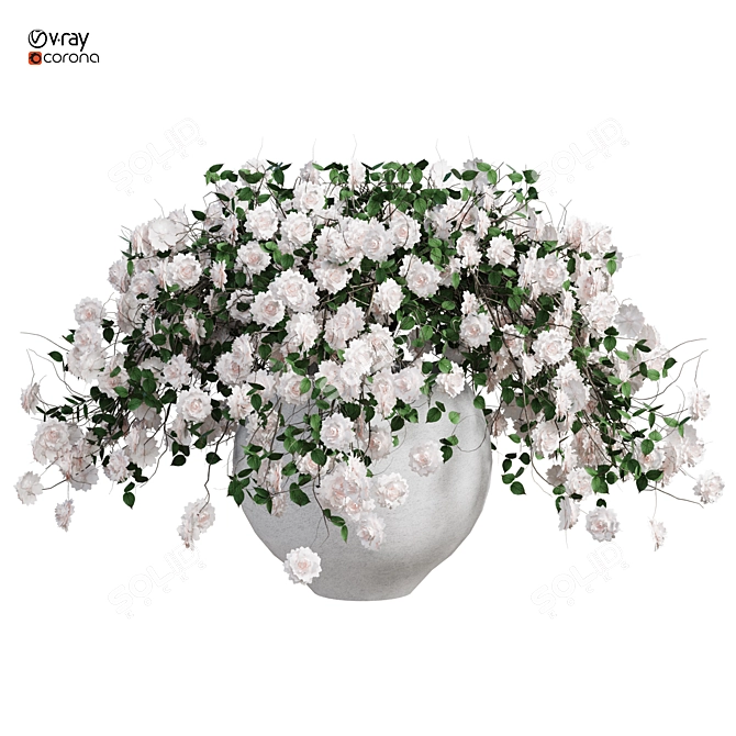 Flower 3D Model Collection (2015) 3D model image 4