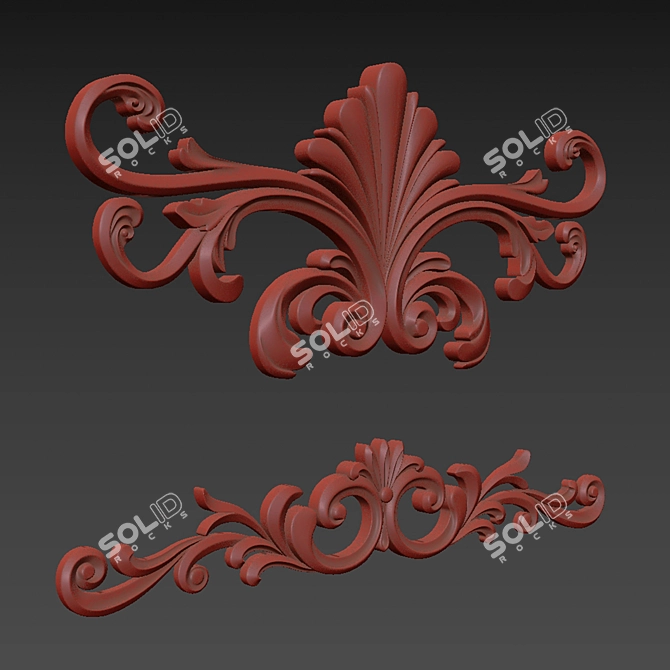 Ornament 101 Deluxe 3D Model 3D model image 6