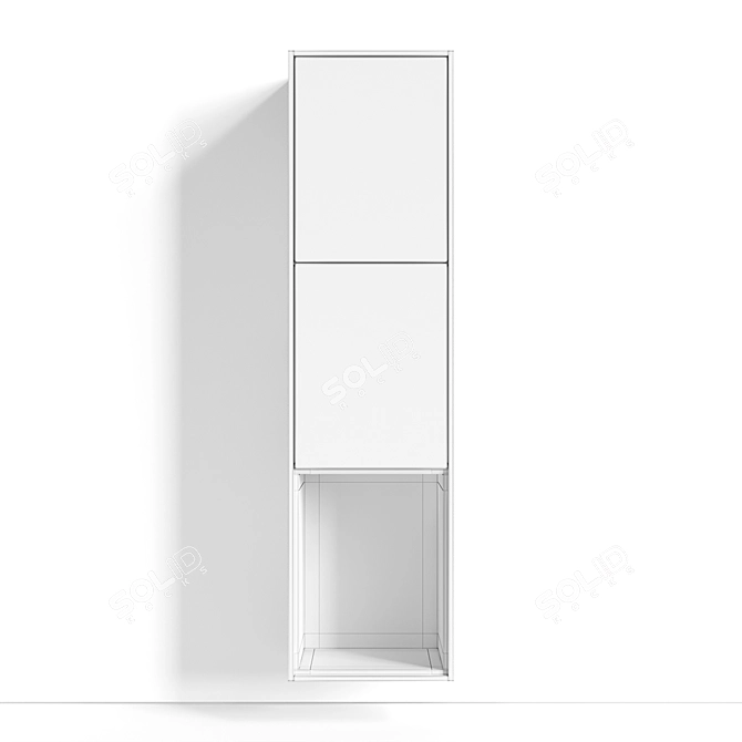 VIVOMOBILI Hanging Vanity: Double Series 3D model image 3