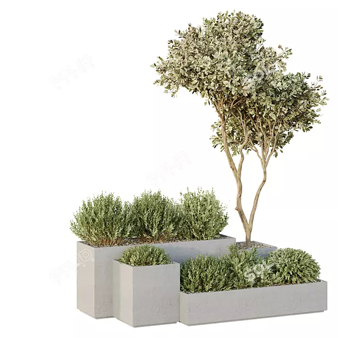 Garden Box Outdoor 3D Models 3D model image 2