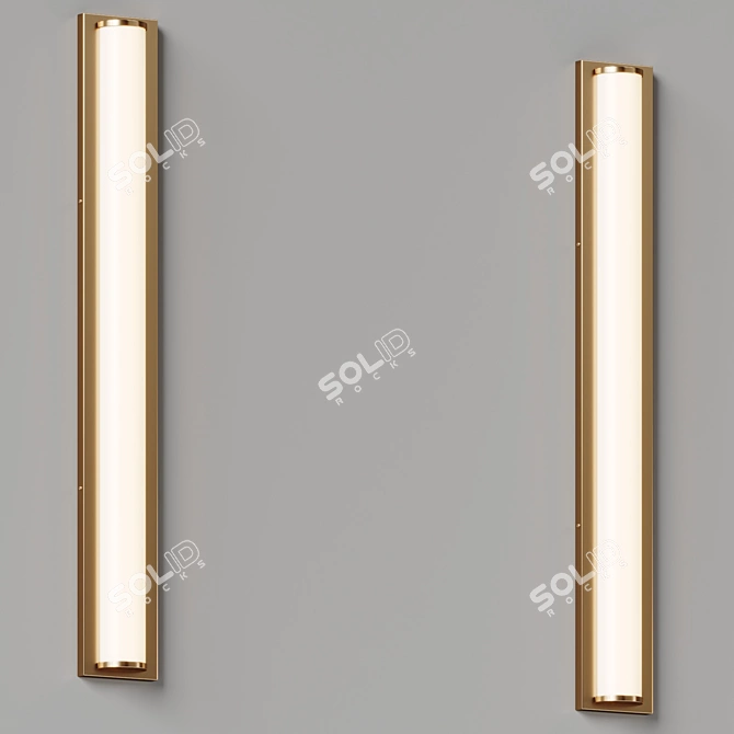 Esmeralda LED Vanity Fixture 3D model image 2