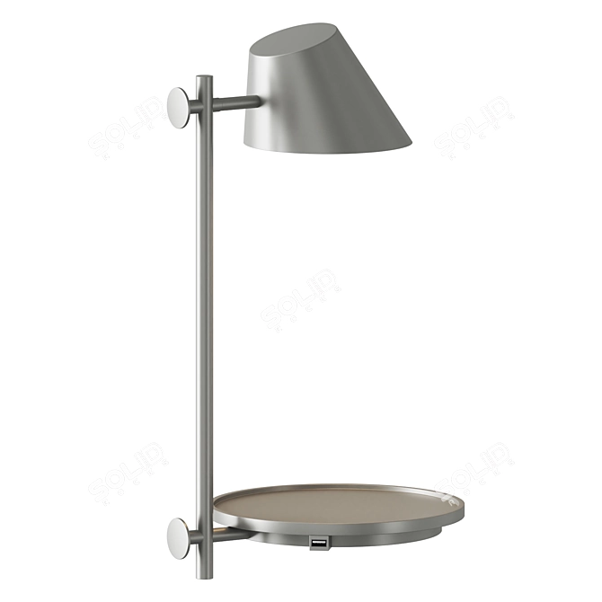 Modern Elegant DFTP Stay Sconce 3D model image 2