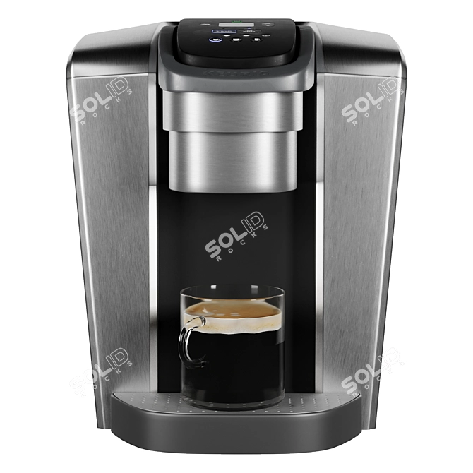 Sleek Keurig K Elite Machine 3D model image 3