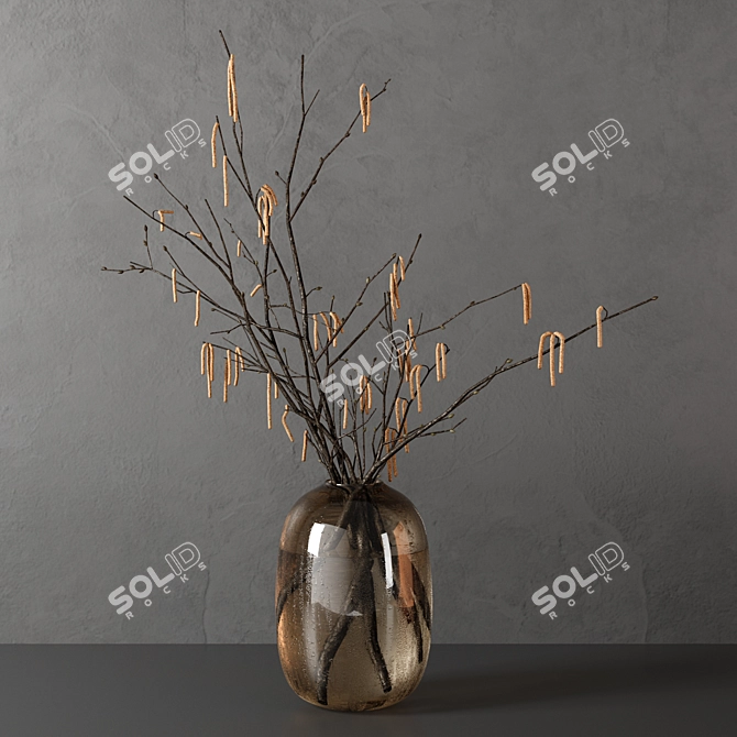 Elegant Vase, Modern Design, Versatile 3D model image 5