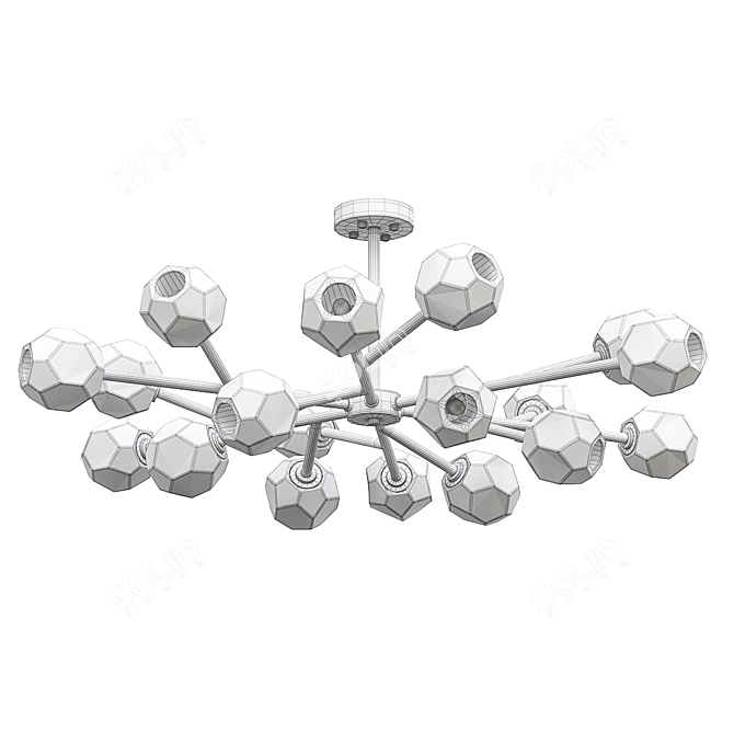 Imperium Loft Pendant Light RH18 3D model image 3