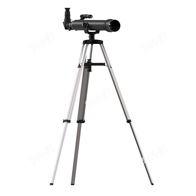 Celestron PowerSeeker 50AZ Telescope 3D model image 2