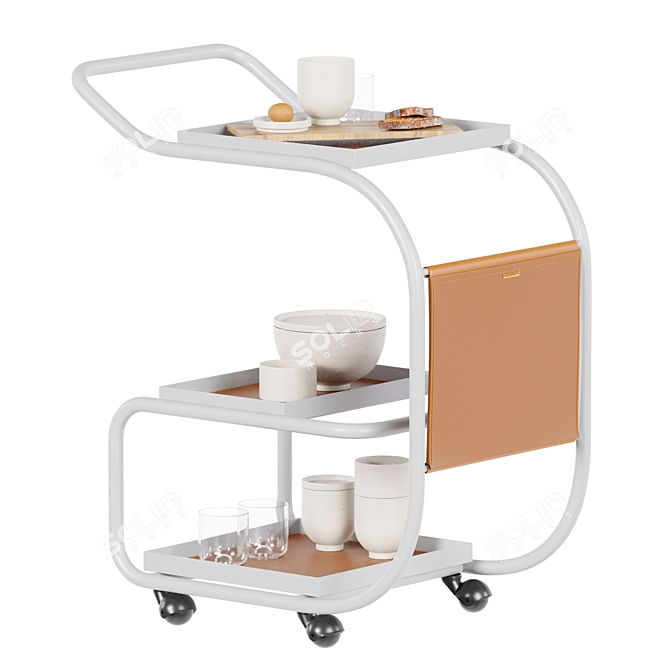 Elegant Kitchen Accessories Zenzero 3D model image 3