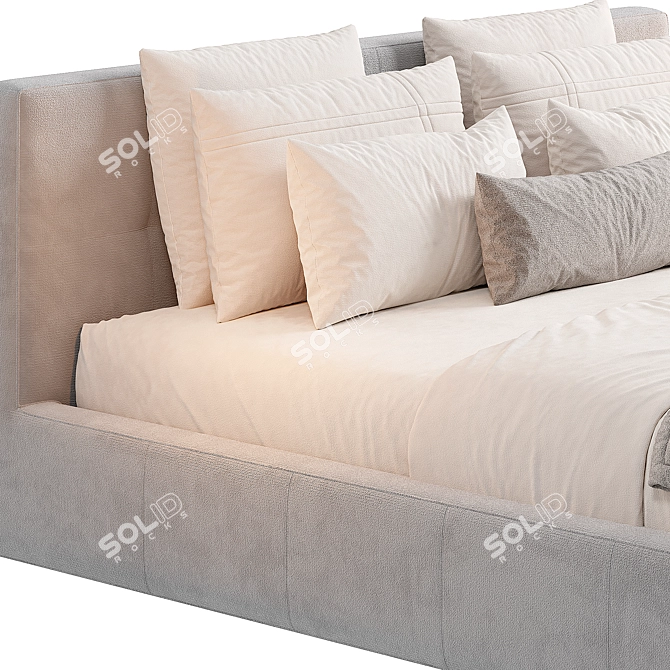 Luxury Italian Creazioni Bed 2015 3D model image 4