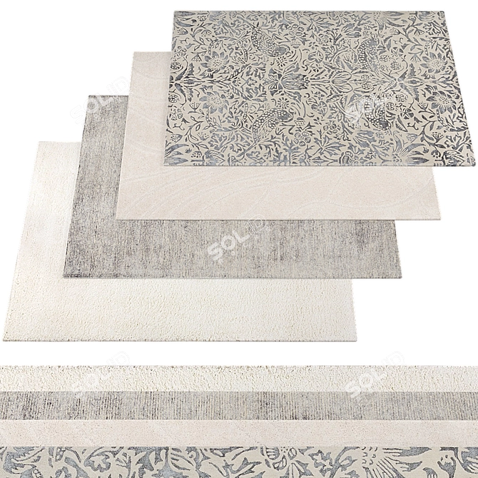 Assorted Carpet Collection 3D model image 1