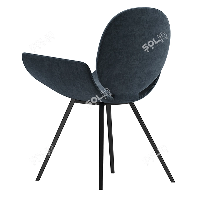 Youpi Metal Rocking Chair, Bonaldo 3D model image 5