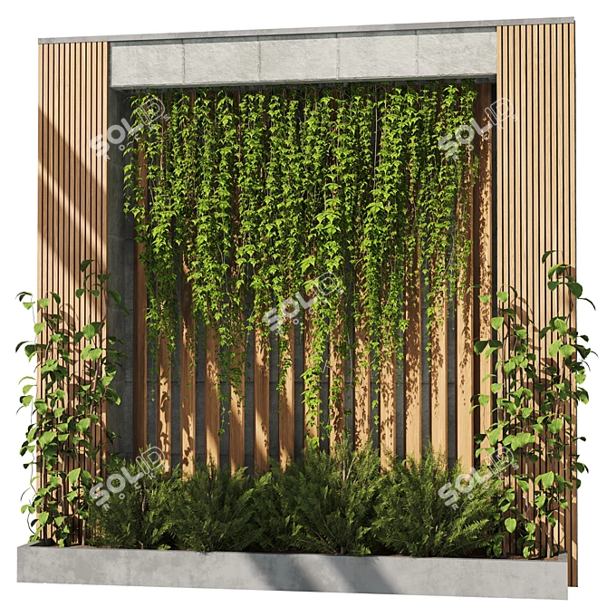  Versatile Ivy & Bush Plants 3D model image 1