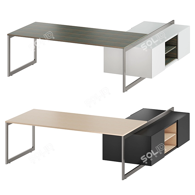  Vektor Executive Desk by FORMA5 3D model image 3