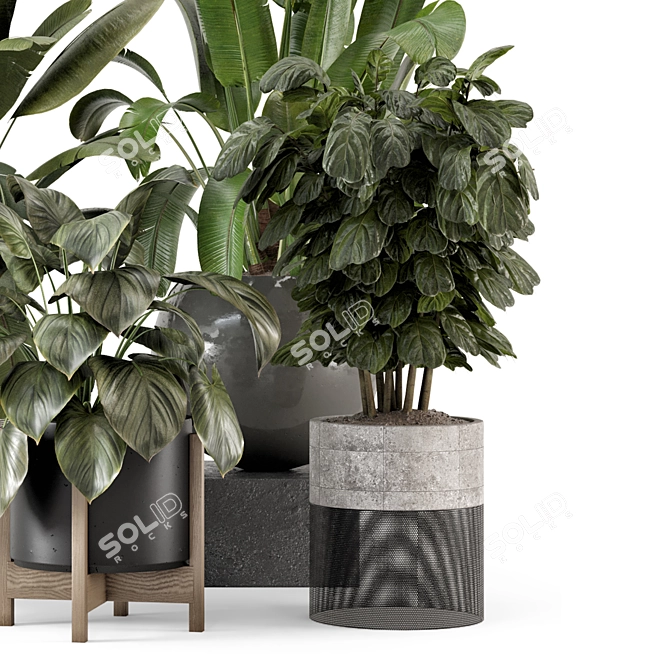  Ferm Living Bau Pot Set 3D model image 4