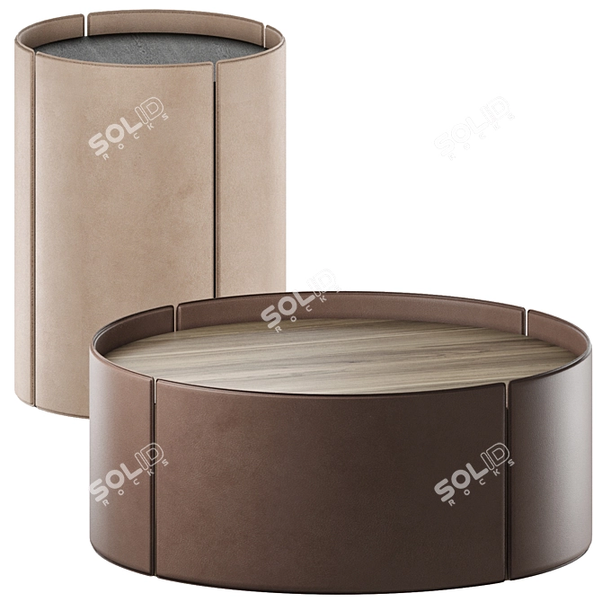 Elegant Mano Table Setting Ensemble 3D model image 1