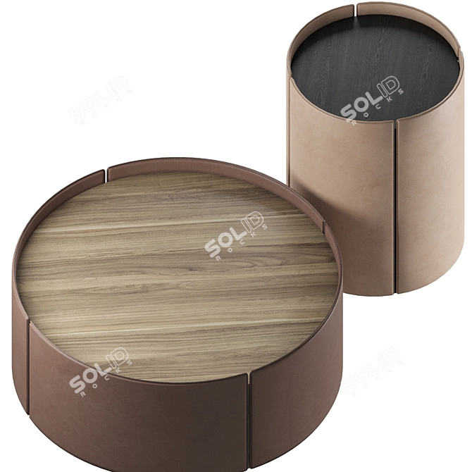 Elegant Mano Table Setting Ensemble 3D model image 2