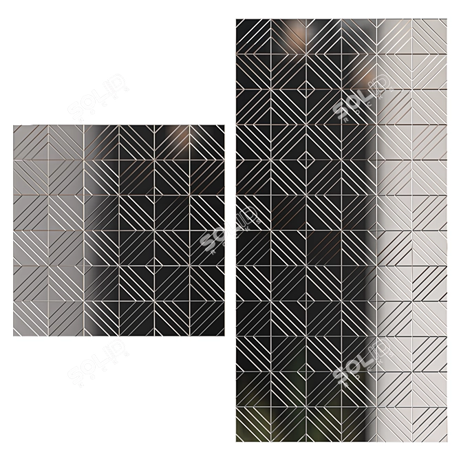 Mirrors Panel Collection | 3D Max Corona_GF 3D model image 3