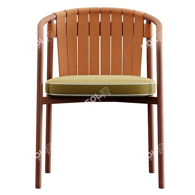 Modern Dining Chair 3D model 3D model image 3