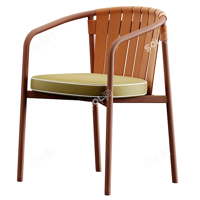 Modern Dining Chair 3D model 3D model image 5